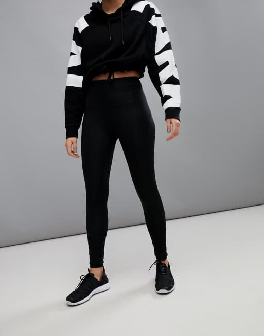 Ivy Park 'y' High Rise Leggings in Black