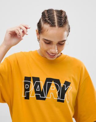 yellow ivy park shirt