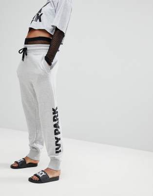 ivy park grey sweatpants