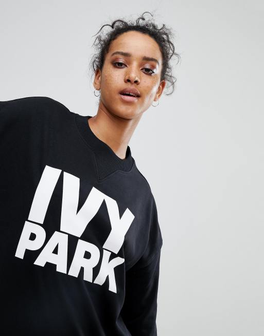 Ivy park baseball outlet sweatshirt