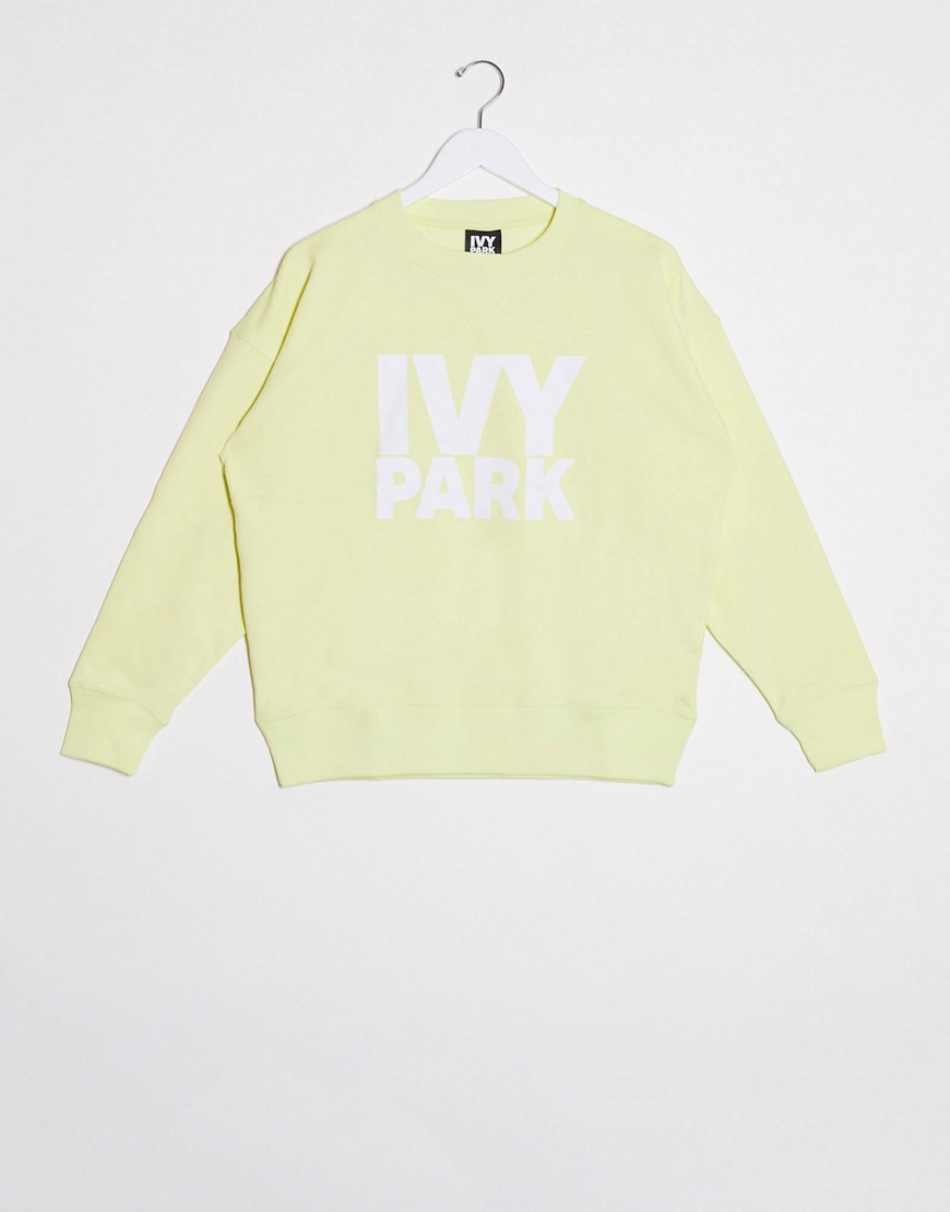 Ivy Park - Program - Sweatshirt med rund hals-Gul