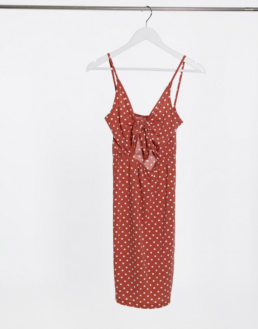 Ivyrevel - Bodycon jurk in stippenprint-Meerkleurig
