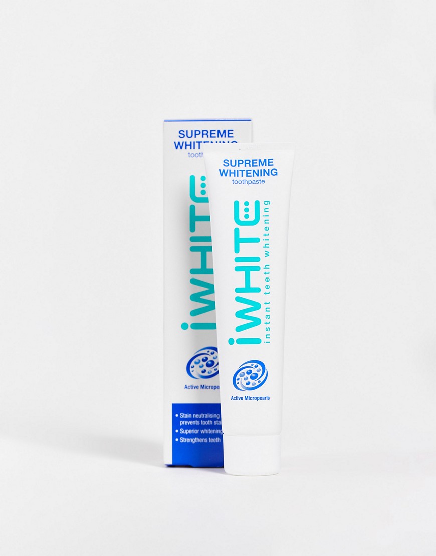 IWhite Supreme Whitening Toothpaste 75ml-No colour