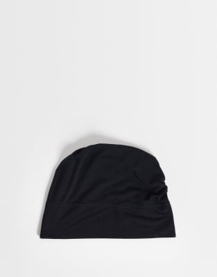 IYAL bamboo headscarf cap in black black