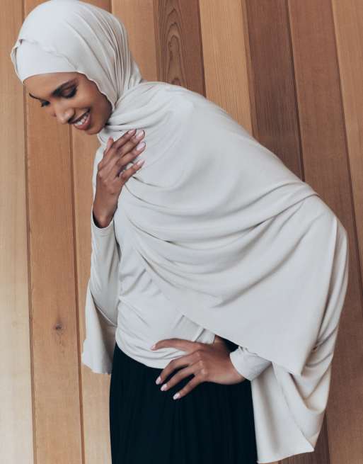 IYAL – Beige hårsjal, 4 av 4
