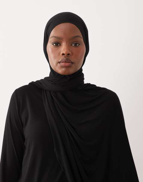 IYAL jersey headscarf in black - view 1