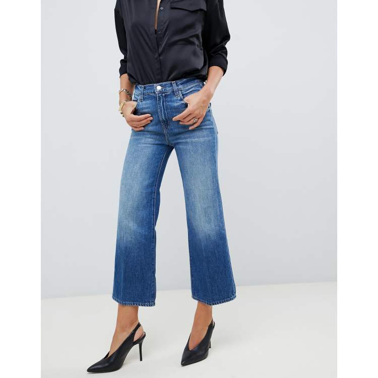 J brand wide outlet leg jeans