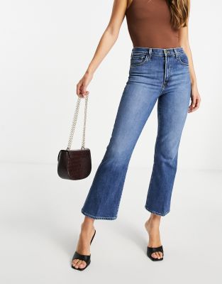 j brand julia high rise flare