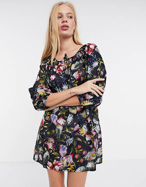 J Crew bea tunic in verity floral