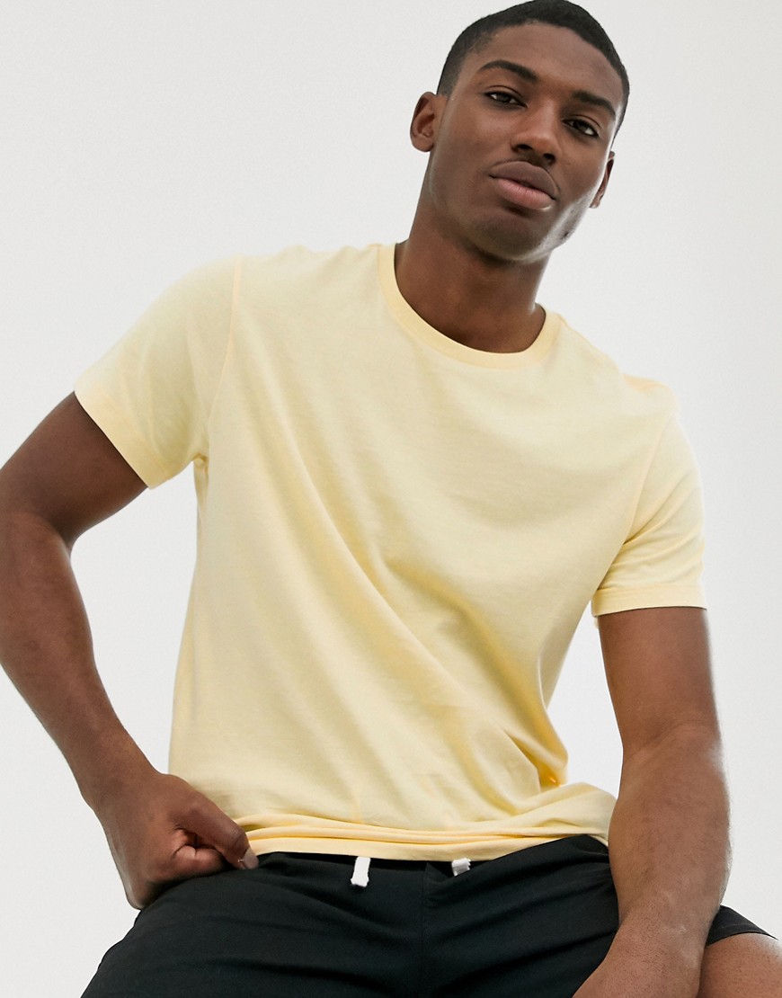 J Crew Mercantile - T-shirt girocollo slim limone fresco-Giallo