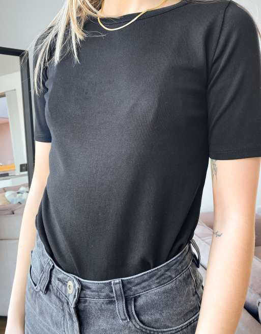 J Crew perfect fit t-shirt in Black