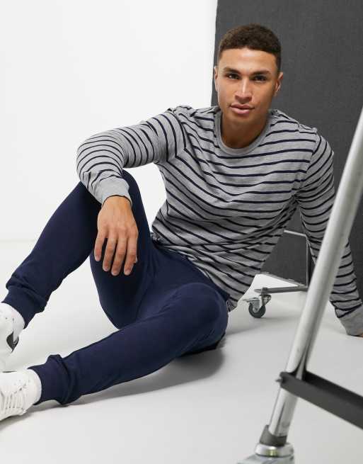 J Crew slub stripe long sleeve t-shirt | ASOS