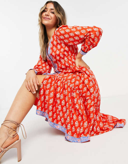 J crew 2025 red floral dress