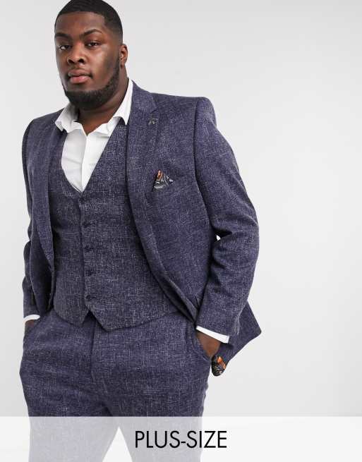 Jacamo tweed blazer sale