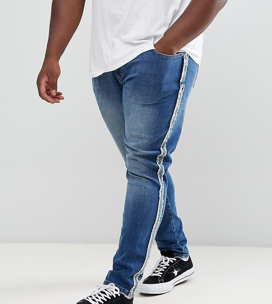 Jacamo - Jeans stretch affusolati blu medio