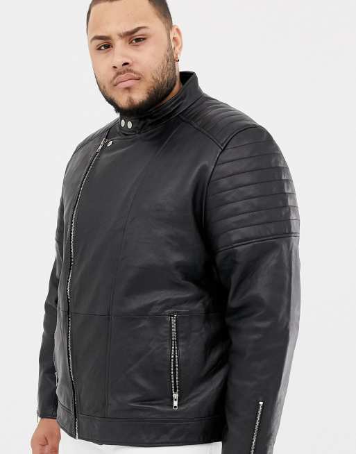 Jacamo mens 2025 leather jackets