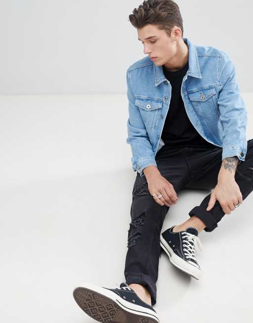 Jacamo denim clearance jacket