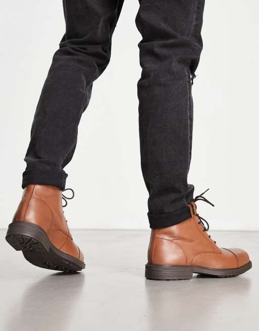 Jack & Jones Leather Boots (12159513) cognac desde 54,03 €