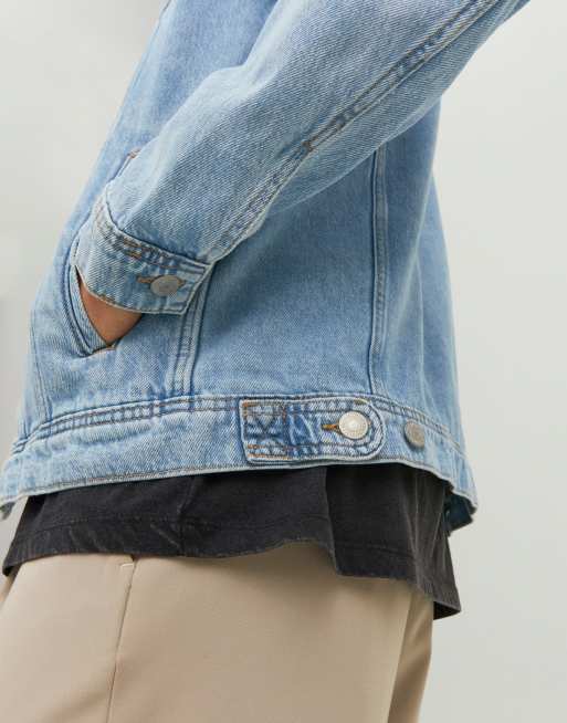 Jack & Jones - 023 - Blå denimjakke, 3 af 4