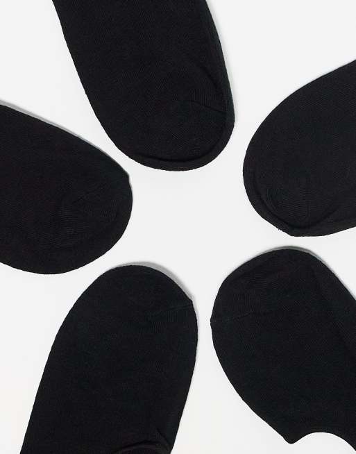 Jack & Jones 10 pack invisible liner socks in black, 2 of 3