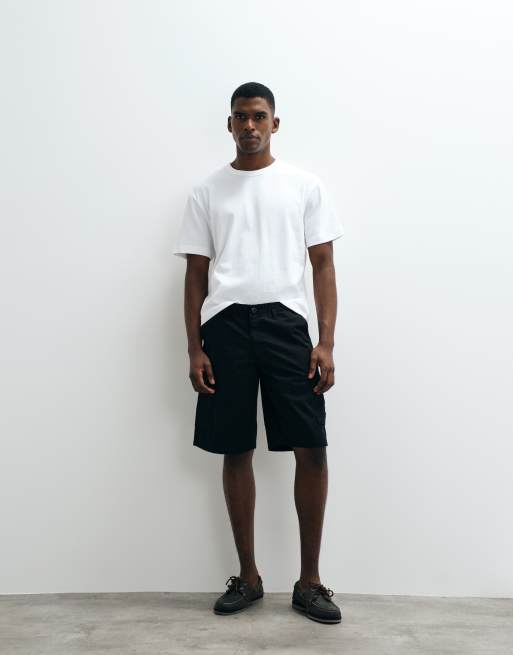 Jack & Jones 2 pack cargo shorts in beige and black, 5 of 5