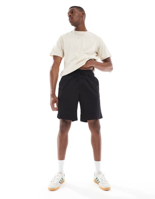 Jack & Jones 2 pack cargo shorts in black and cream, 3 of 5