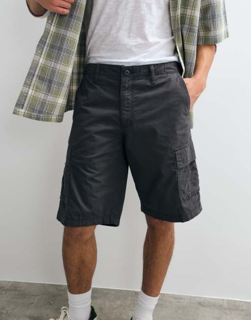 Jack & Jones 2 pack cargo shorts in cream and gray, 3 of 5