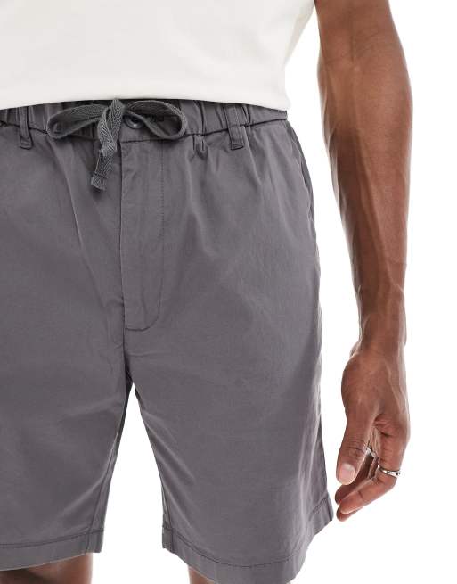 Jack & Jones 2 pack chino shorts in grey and black, 3 of 5