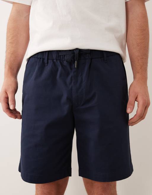 Jack & Jones 2 pack drawstring chino shorts in beige and navy, 4 of 5