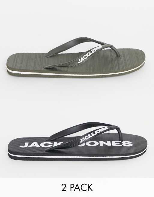 Jack jones hot sale flip flops