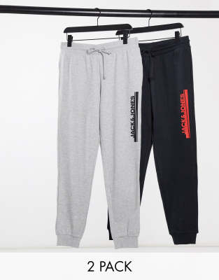 jack jones grey joggers