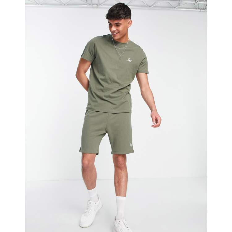 jack and jones olive green shirt