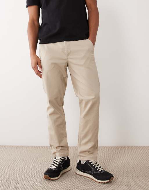 Jack & Jones – 2er-Pack Chinohosen in Beige und Khaki mit geradem Schnitt, 2 von 5