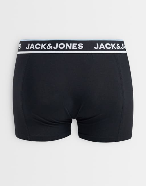 Jack & Jones 3-pack boxershorts in blauw, 3 van 3