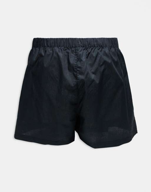 Jack & Jones 3 pack check boxers in black, 2 of 3