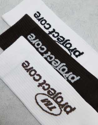 Jack & Jones 3 Pack Sport Socks In Multi