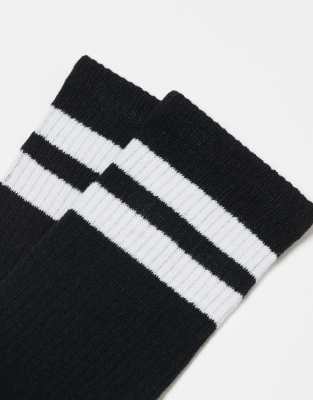 Jack & Jones 3 Pack Striped Tennis Socks