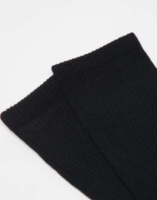 Jack & Jones 3 pack tennis socks in black, 2 of 4