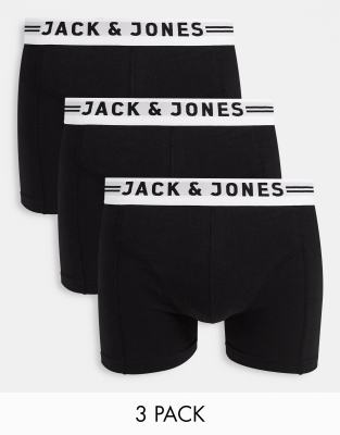 JACK & JONES Jacordinary Trunks (Pacco Da 3) | Boxer Uomo In Morbido Cotone, Comfort E Stile Per La Primavera - 3