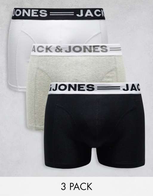 Jack&Jones Men's Boxer Shorts, 7 Pack - Jachuey Trunks, Cotton-Stretch