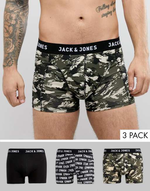 jack and jones camo cargo pants