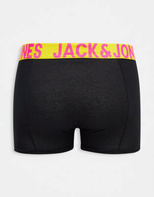 JACK & JONES Herren Boxershorts – 3er Pack, Elastisch, Bequem, Für Frühling & Alltag