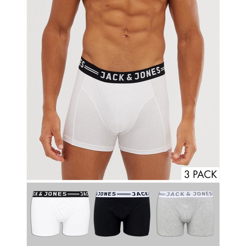 Jack & Jones – 3er Packung Unterhosen in verschiedenen Farben
