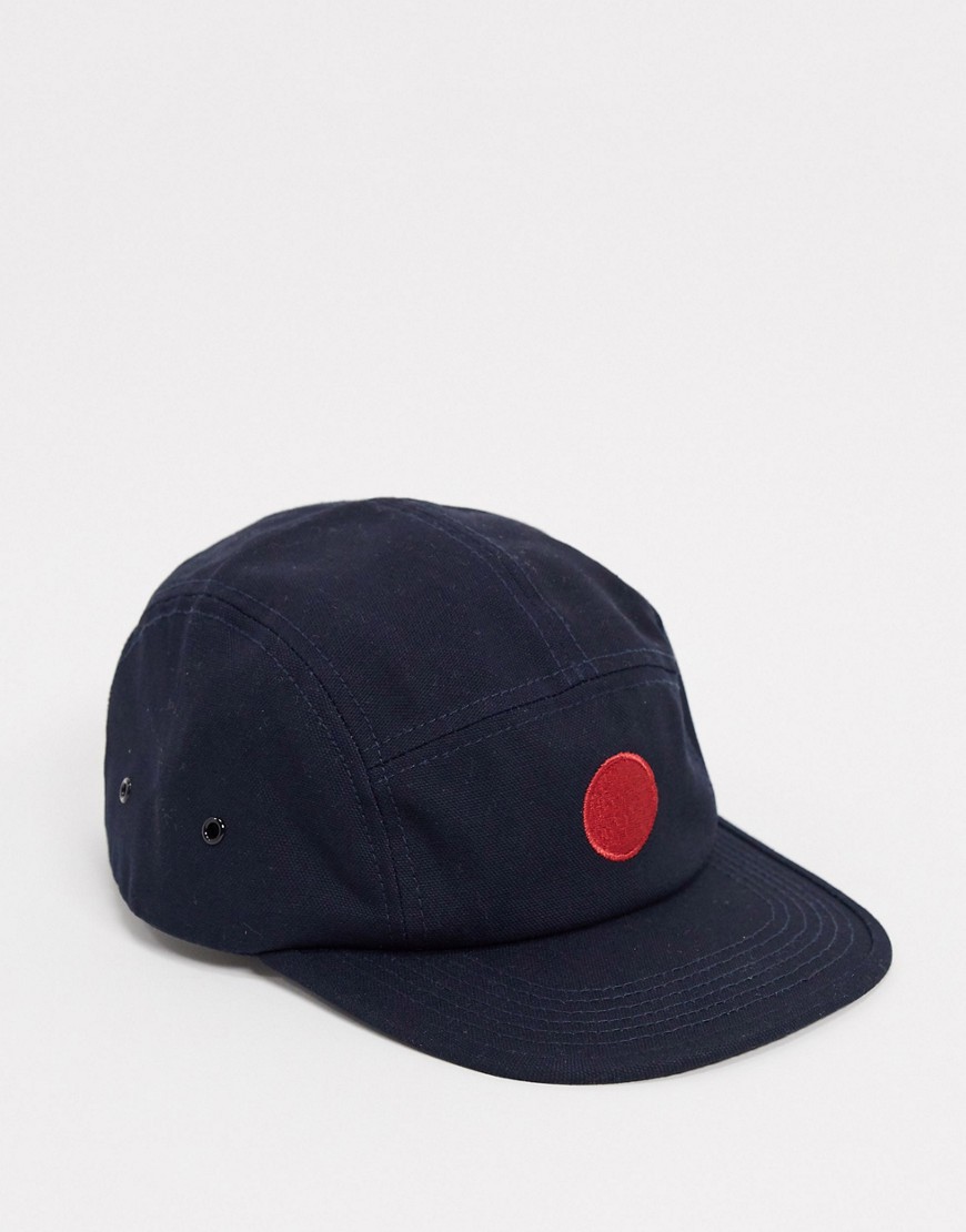 Jack & Jones – 5 – Marinblå panelsydd hatt