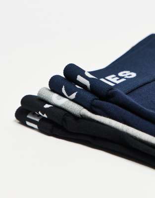 Jack & Jones 5 Pack Boxer Briefs In Multi