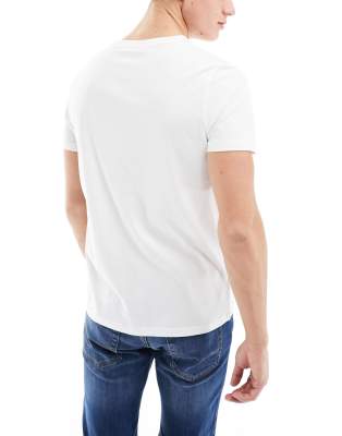 Jack & Jones 5 Pack Slim T-shirt In Multi