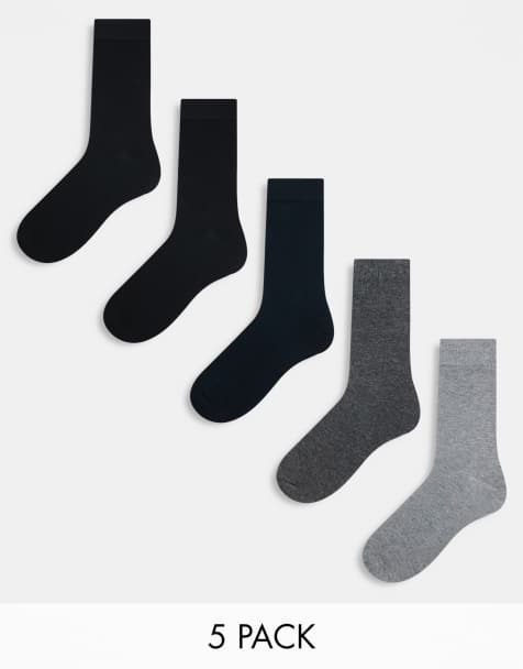 Jack & Jones 5 pack socks in multi - view 1