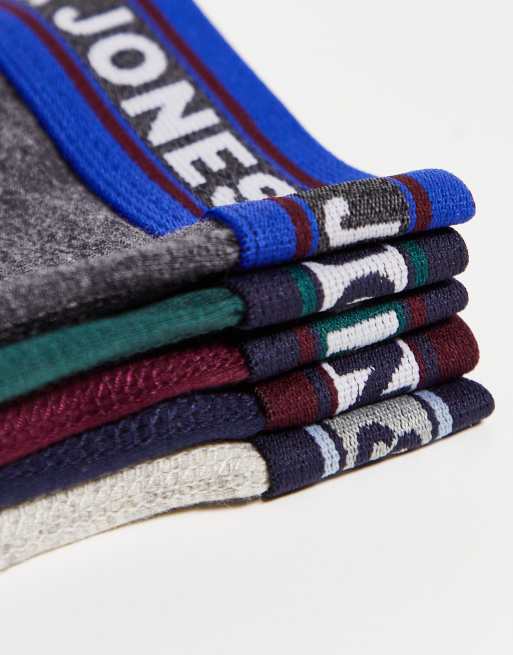 Jack & Jones – 5-pack trunks i olika färger, 4 av 4