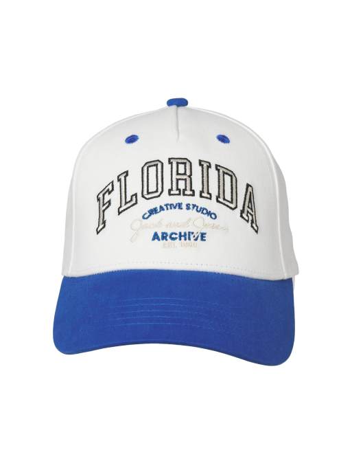 Jack & Jones 5-panel cap in antique white, 6 of 6