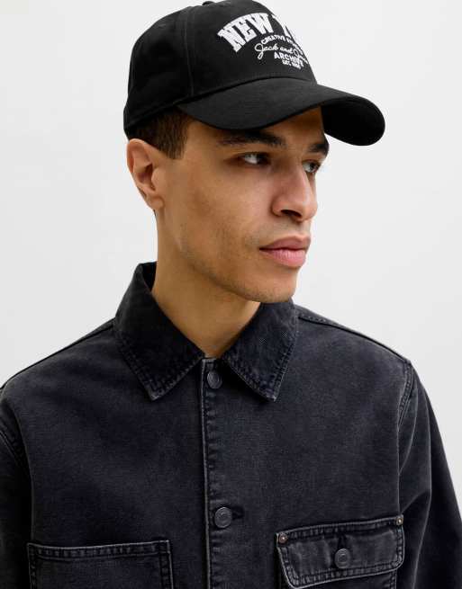 Jack & Jones 5-Panel-Cap in Schwarz, 4 von 6